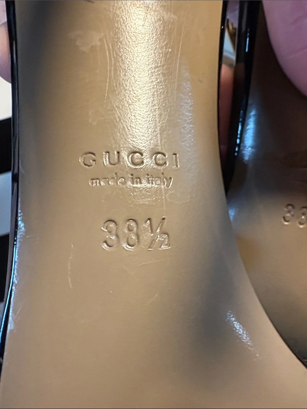 Authentic GUCCI Ursula Horsebit Accent Sandal
